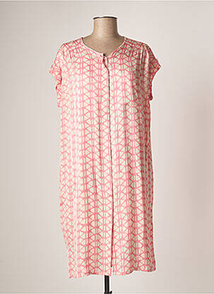 Rochie midi roz BELLA JONES femeie