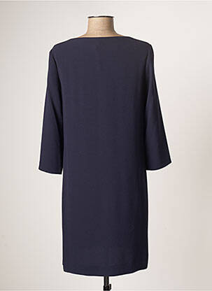 Rochie scurtă mâneci 3/4 mâneci 3/4 albastru PABLO femeie