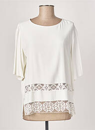 Top mâneci scurte mâneci scurte alb GERARD DAREL femme