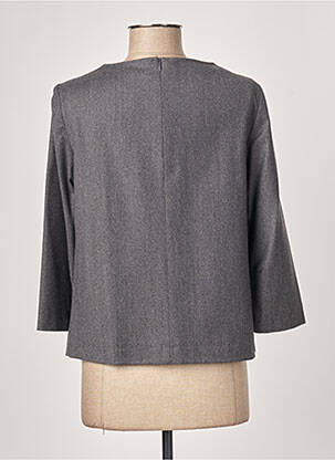 Top guler rotund mâneci lungi gri GERARD DAREL femeie