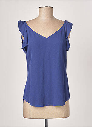 Top albastru BA&SH femeie