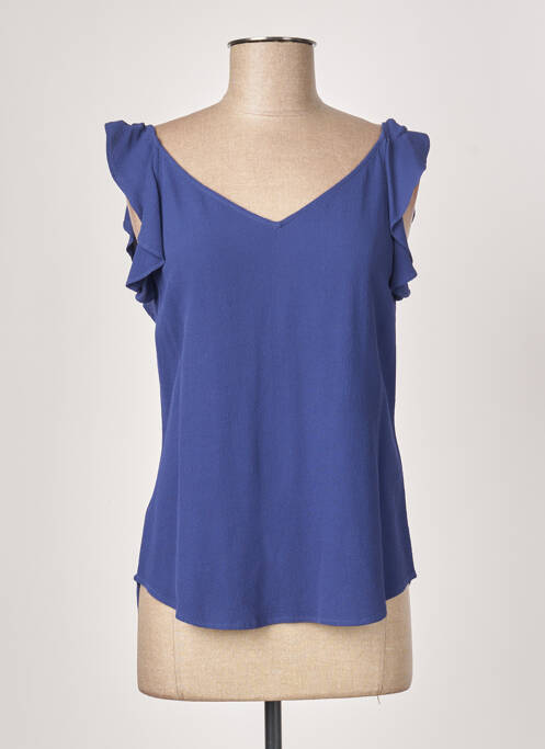 Top albastru BA&SH femeie