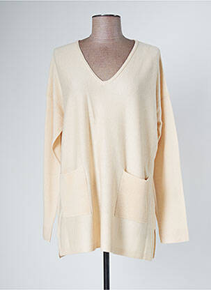 Pulover bej MARINA V femeie