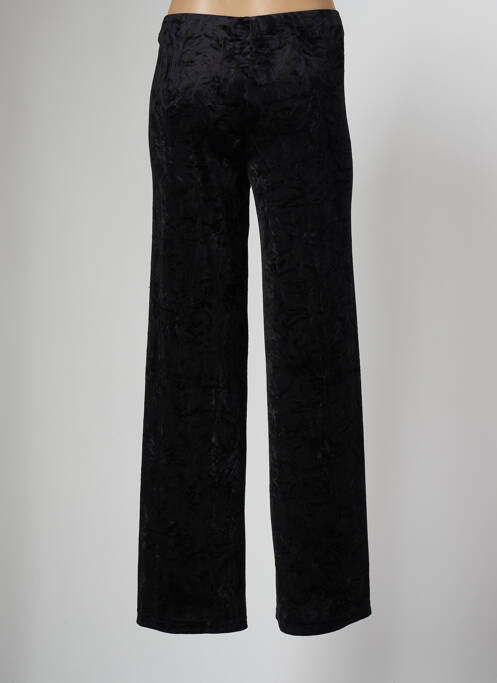 Pantalon larg negru COTTONADE femeie