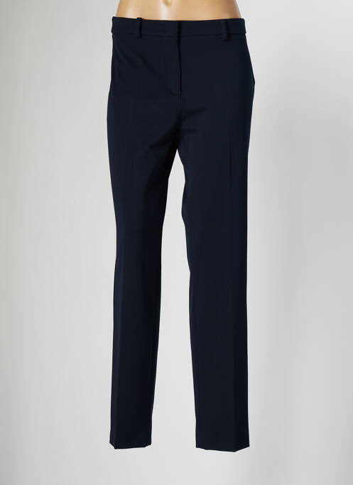 Pantalon slim albastru WEEKEND MAXMARA femeie