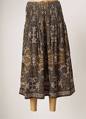 Fustă lungă albastru IDANO femeie