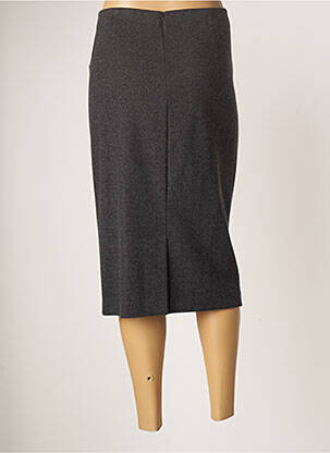 Fustă midi elasticitate gri MAX MARA femeie