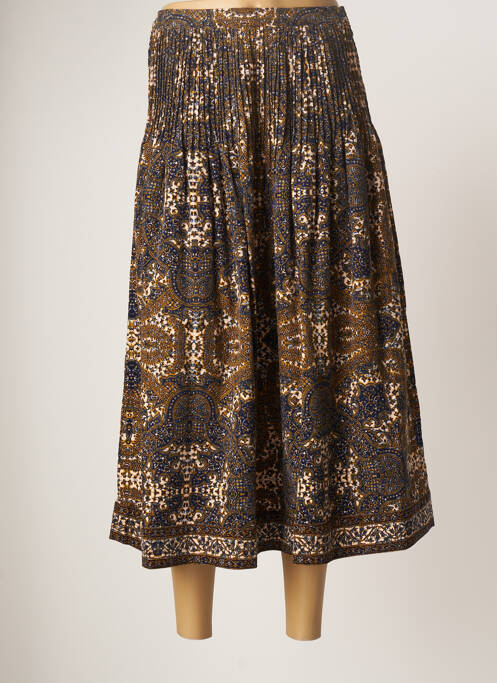 Fustă lungă albastru IDANO femeie