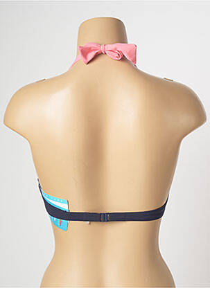 Sutien de costum de baie elasticitate top sutien modelat albastru LIDEA femeie