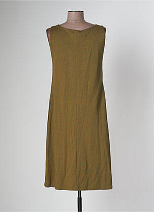 Rochie midi fără mâneci fără mâneci verde SKUNKFUNK femeie