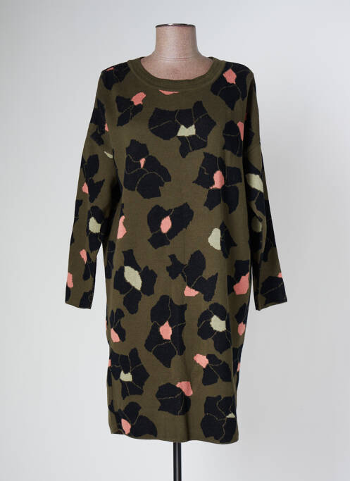 Rochie pulover verde SKUNKFUNK femeie