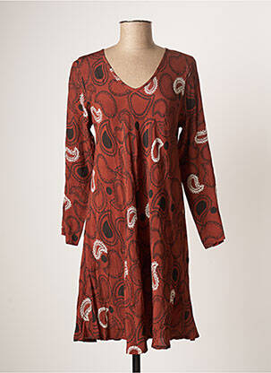 Rochie midi maro MASAI femeie