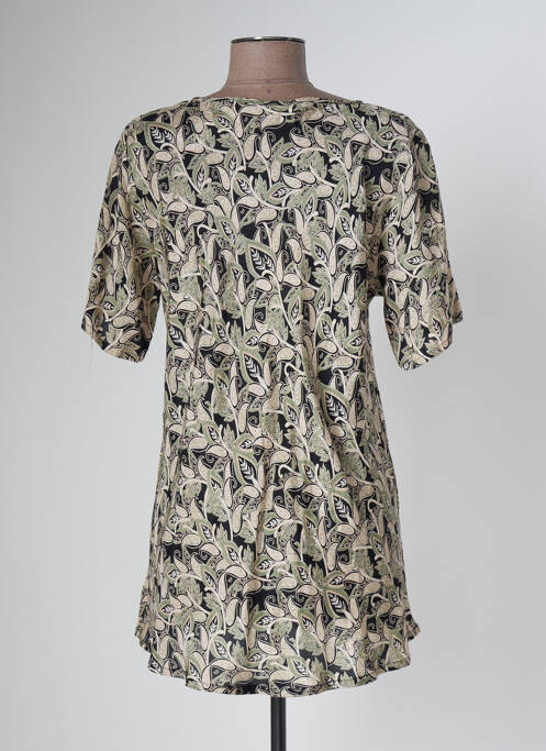 Tunică mâneci scurte bej MASAI femeie