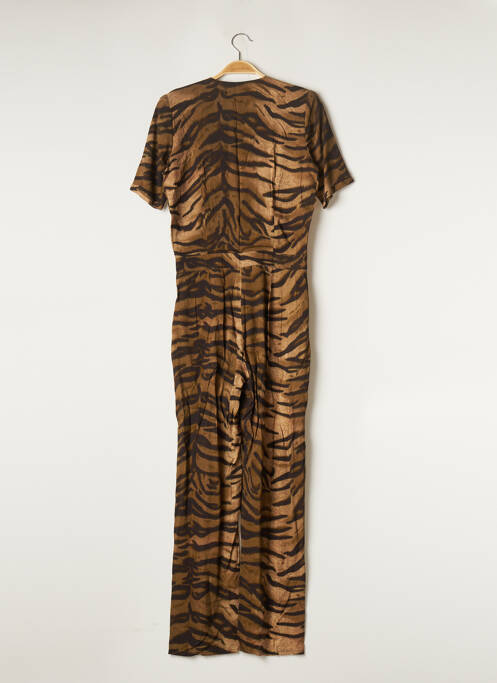 Salopetă-pantalon maro SCHOOL RAG femeie