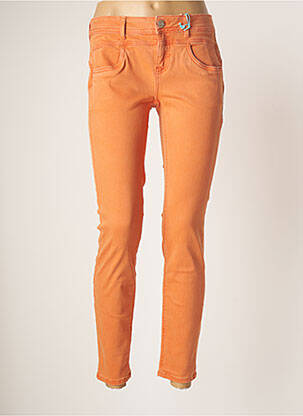 Pantalon slim portocaliu STREET ONE femeie