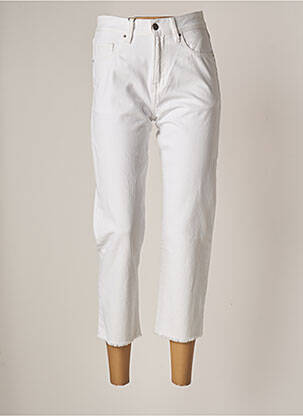 Blugi croială Mom alb SCHOOL RAG femeie