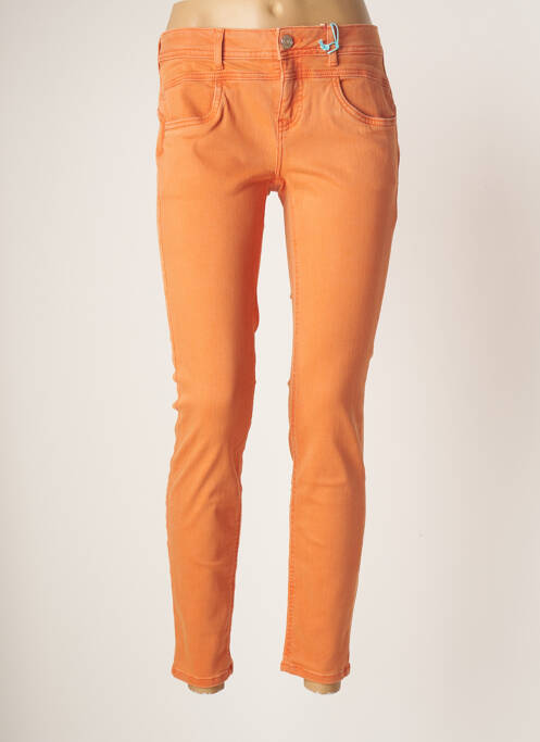 Pantalon slim portocaliu STREET ONE femeie