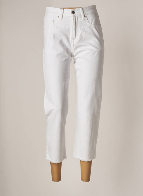 Blugi croială Mom alb SCHOOL RAG femeie