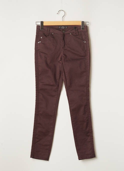 Pantalon slim maro STREET ONE femeie