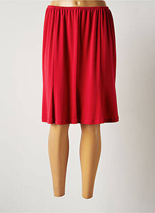 Fustă midi roșu JUMFIL femeie