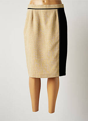 Fustă midi bej JUMFIL femeie