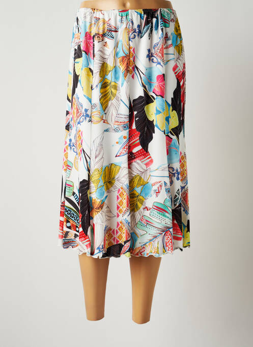 Fustă midi alb JUMFIL femeie