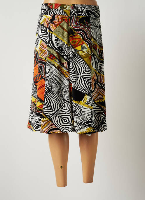 Fustă midi alb JUMFIL femeie