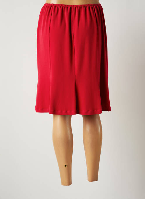 Fustă midi roșu JUMFIL femeie