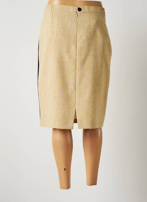 Fustă midi bej JUMFIL femeie