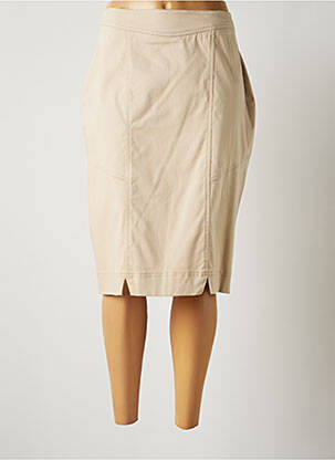 Fustă midi bej JUMFIL femeie