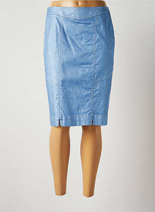 Fustă midi albastru JUMFIL femeie