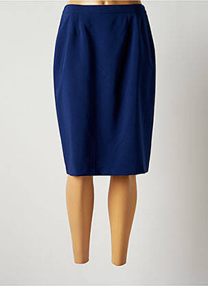 Fustă midi albastru JUMFIL femeie