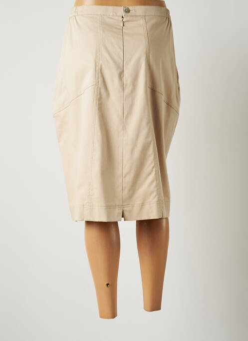 Fustă midi bej JUMFIL femeie