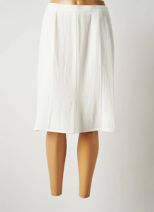 Fustă midi alb JUMFIL femeie