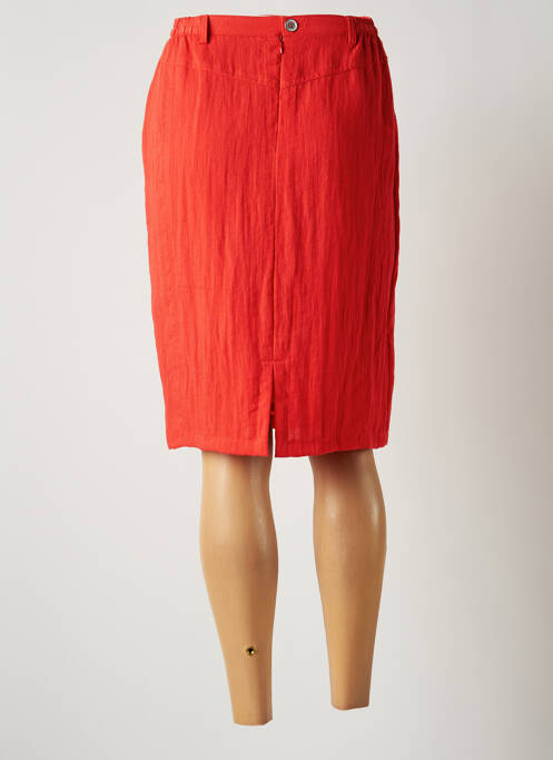 Fustă midi portocaliu JUMFIL femeie