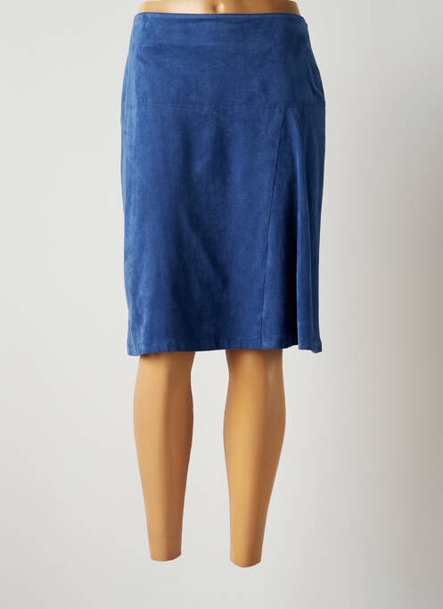 Fustă midi albastru JUMFIL femeie