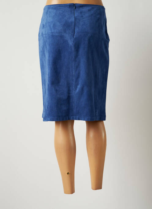 Fustă midi albastru JUMFIL femeie