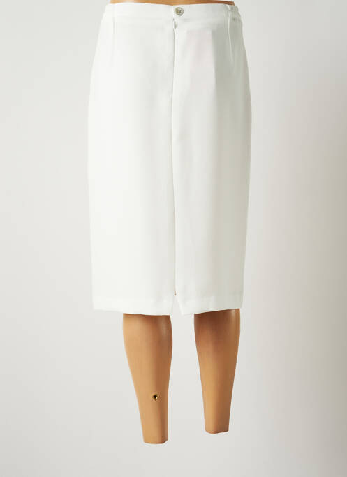 Fustă midi alb JUMFIL femeie