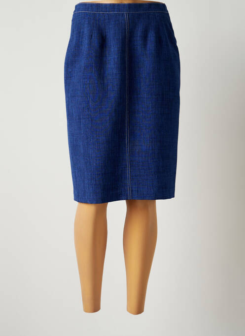 Fustă midi albastru JUMFIL femeie