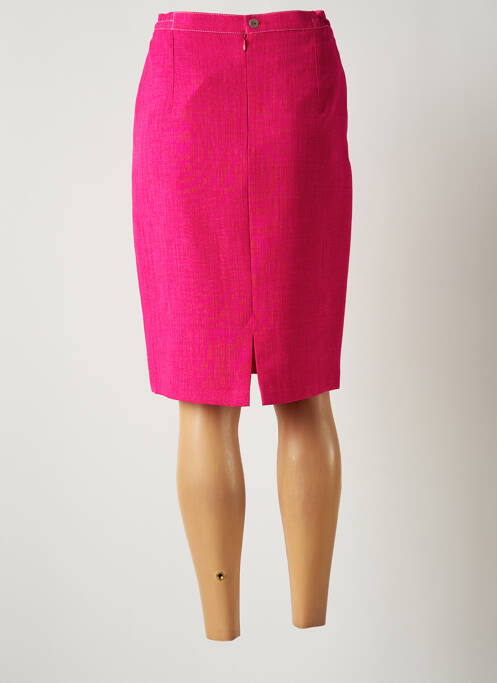 Fustă midi roz JUMFIL femeie