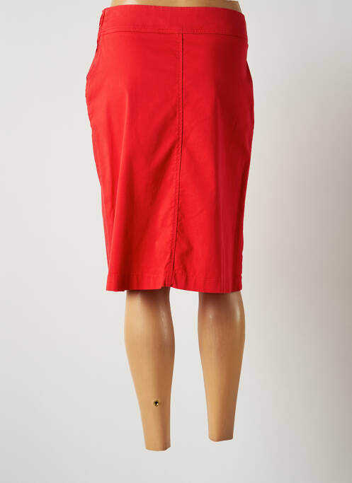 Fustă midi roșu BRUNO SAINT HILAIRE femeie