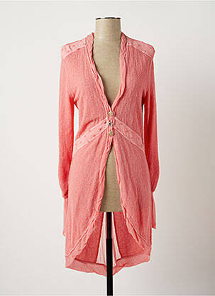 Vestă cu mâneci lungi roz DANIELA DALLAVALLE femeie