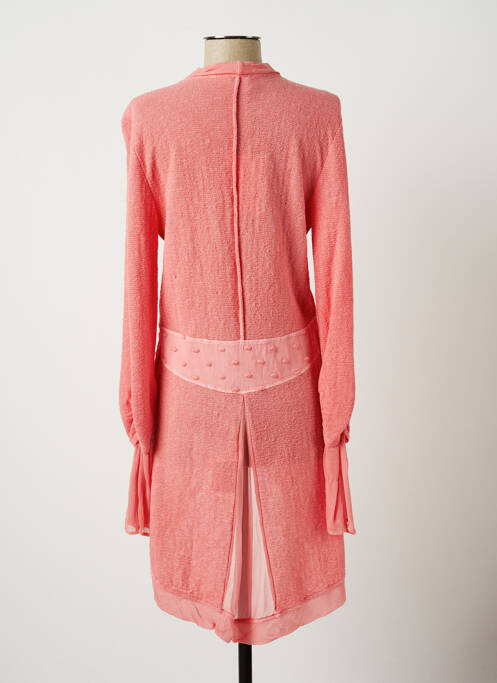 Vestă cu mâneci lungi roz DANIELA DALLAVALLE femeie