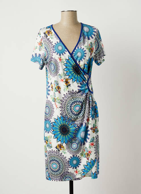 Rochie midi albastru JUMFIL femeie