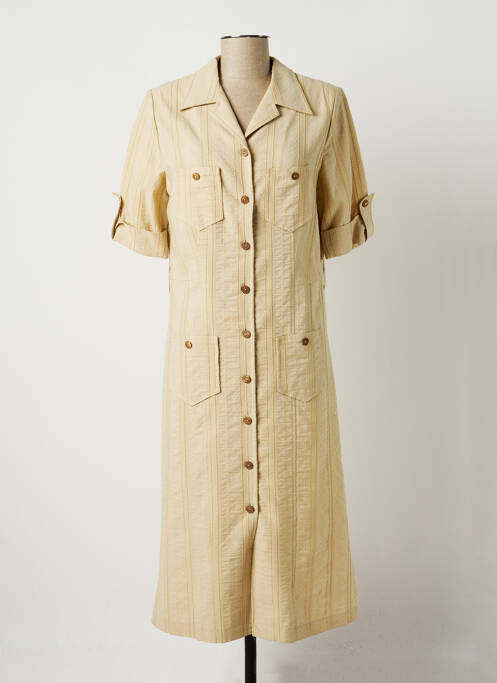 Rochie lungă bej JUMFIL femeie