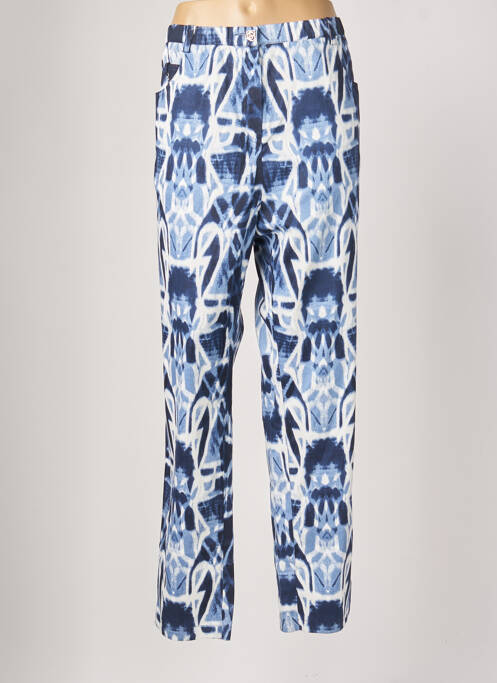 Pantalon slim albastru JUMFIL femeie