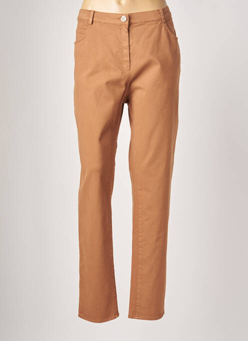 Pantalon slim maro JUMFIL femeie