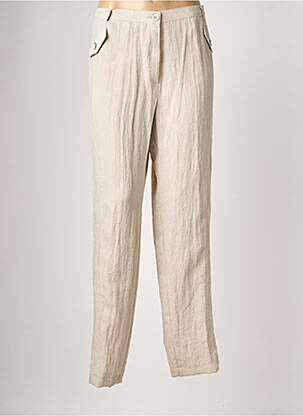 Pantalon drept bej JUMFIL femeie