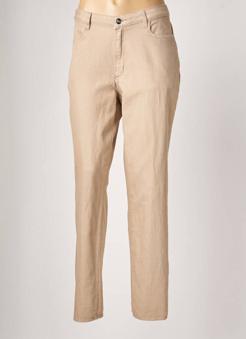 Pantalon drept bej JUMFIL femeie