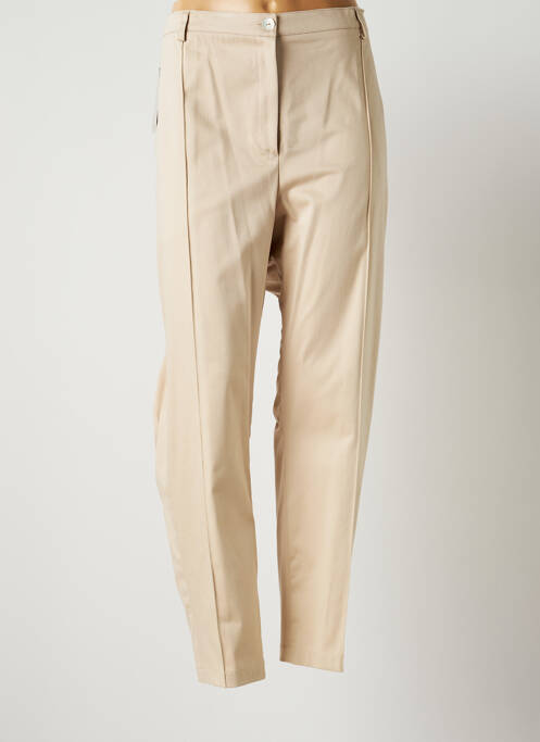 Pantalon drept bej JUMFIL femeie